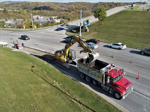 Asphalt base repair and asphalt patching by Parrotta Paving