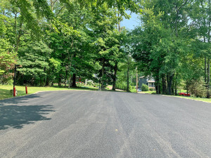 paving of residential driveway