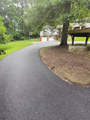 Residential driveway local paver